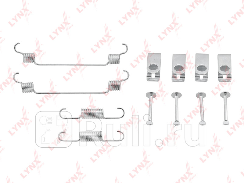 Ремкомплект дисковых тормозных колодок передзад LYNXAUTO BC8501 1020₽