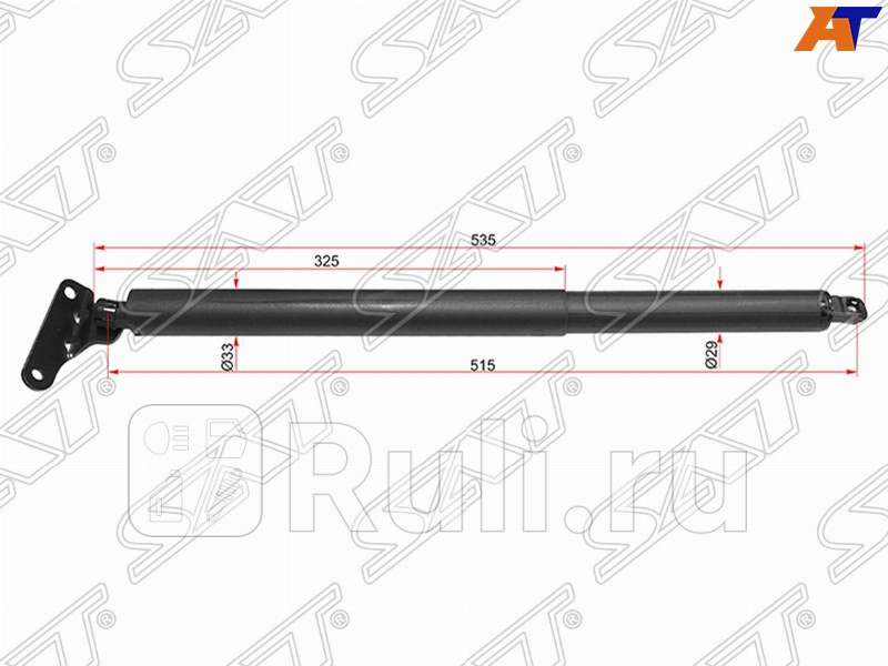 Амортизатор крышки багажника 1 шт для Mercedes X164 2006-2012 SAT ST-A1649800164 7840₽