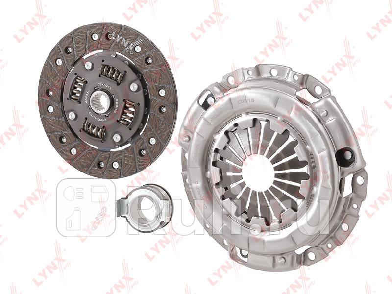 Комплект сцепления CHEVROLET Spark 08 05-10 DAEWOO Matiz 08 98 LYNXAUTO CL1010 5740₽