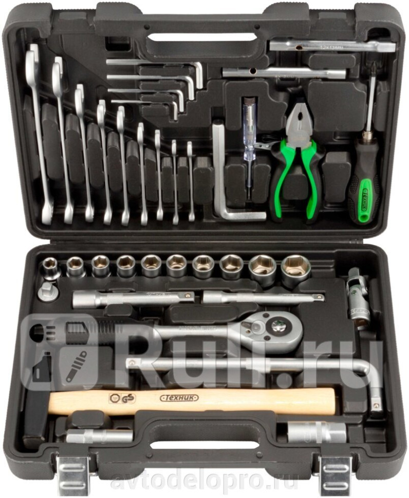 Набор инструментов 39 предметов АвтоDело 12 Техник АвтоДело 51039 0₽