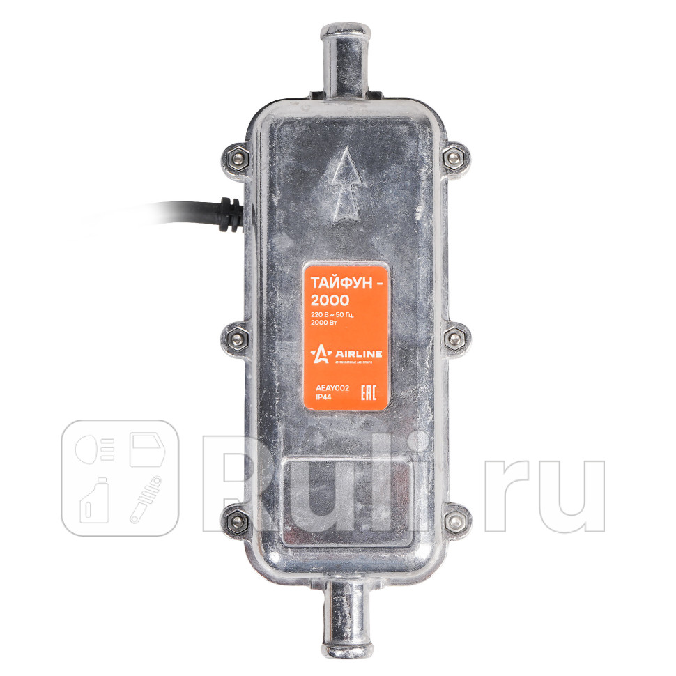 Подогрев двигателя предпусковой Airline Тайфун-2000 с встроенной помпой 220В 2000Вт AIRLINE AEAY002 4270₽