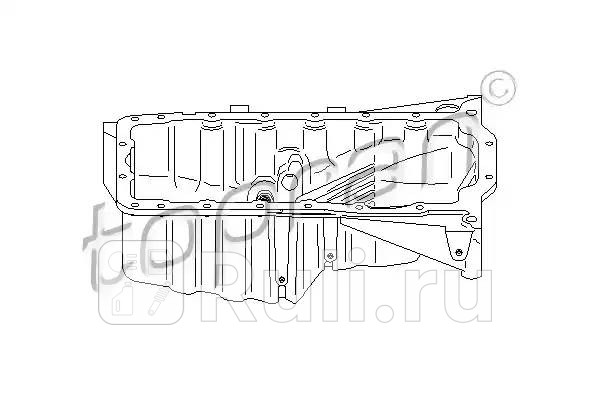 Поддон масляный двигателя HANS PRIES 112 339 755 8920₽