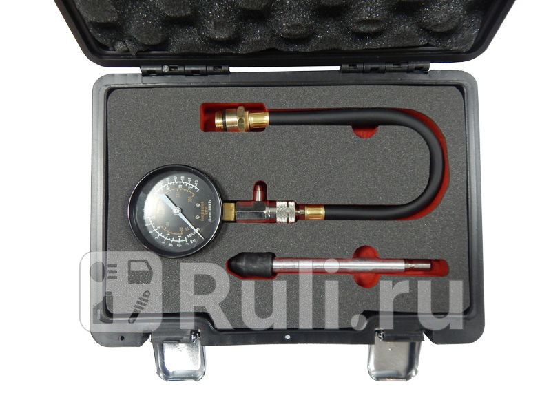 Индикатор компрессии бензинового двигателя удлинитель гибкий 310мм с резьбовыми адаптерами м14х12 Forsage F-903G7D 3930₽