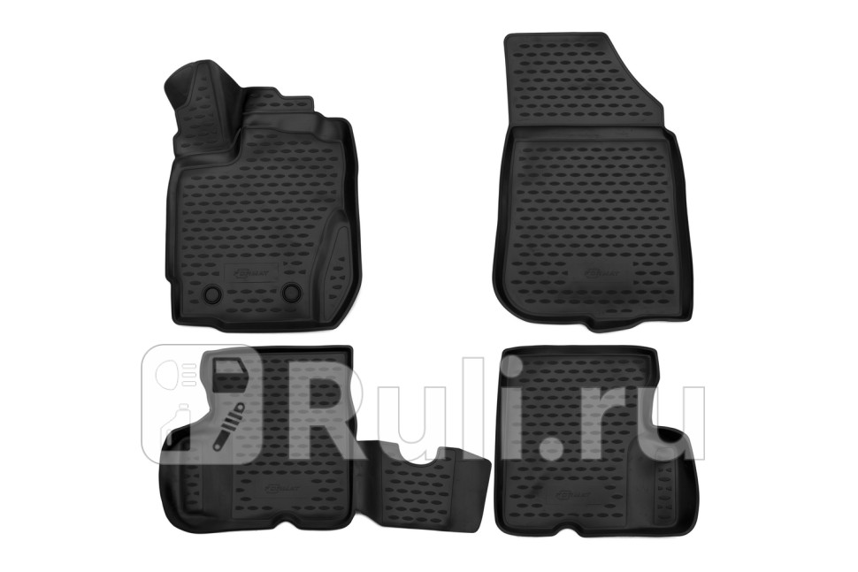 3d коврики в салон 4 шт для Nissan Terrano 3 2014-2020 FORMAT FORMAT3D3659210k 4550₽