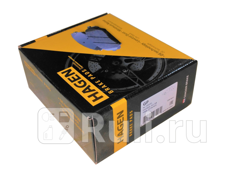 Колодки тормозные HYUNDAI ELANTRA 17- GP1905  HI-Q GP1905