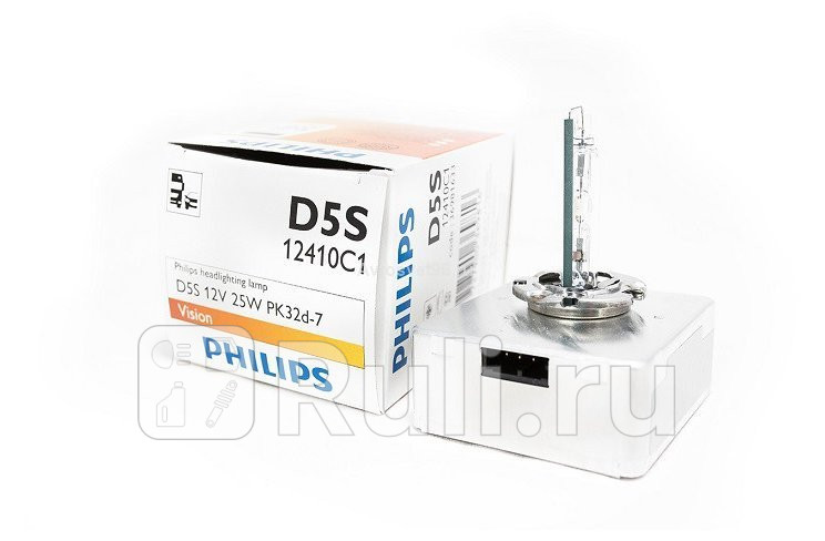 Лампа D5S 25W PHILIPS Vision 4300K PHILIPS 12410C1 18330₽
