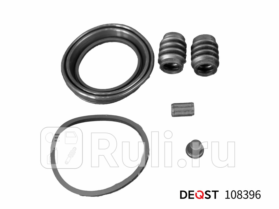 Ремкомплект тормозного суппорта переднего для поршня o 57 mm суппорт lucas применяемость DEQST 108396 210₽