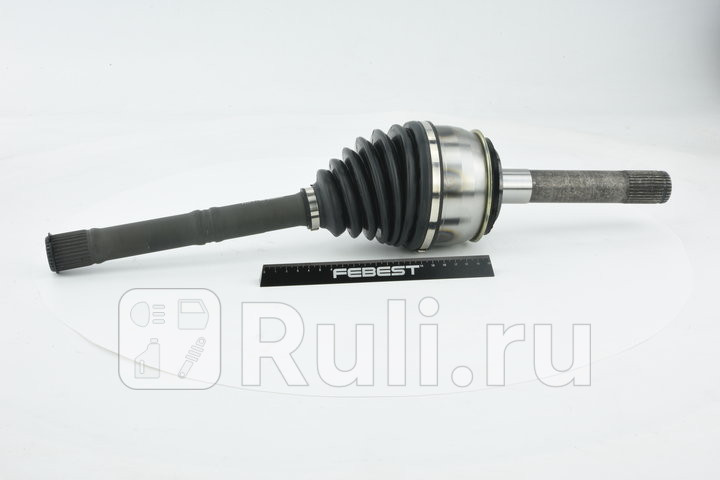 Привод TOYOTA LAND CRUISER 100 FZJ10HDJ100HZJ105UZJ100 199801- шрус наружный с валом 30x584x30 FEBEST 0114-074 8380₽