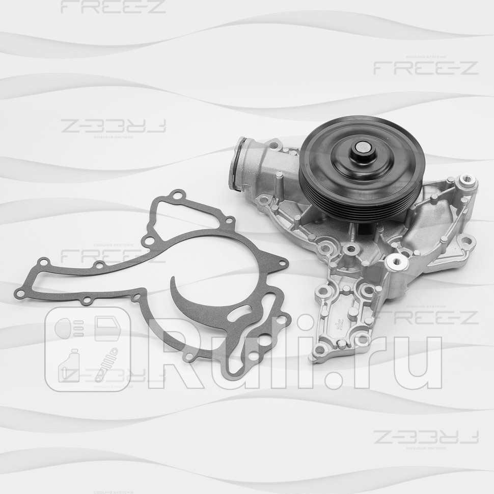Насос водяной MERCEDES W203 W204 05- FREE-Z KP0175 5800₽