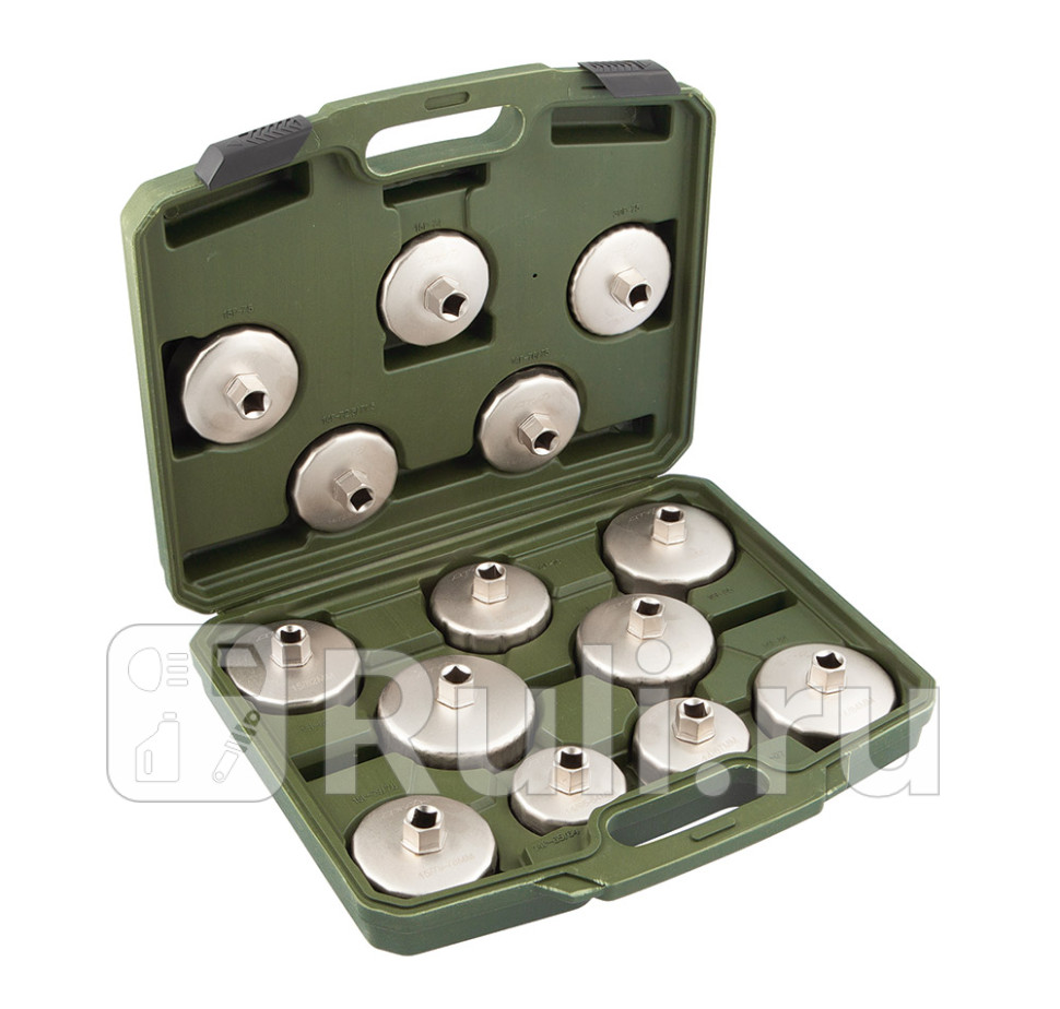 Набор съёмников масляных фильтров чашка 14 штук Дело Техники 800140 7410₽