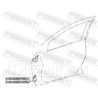 ПЕТЛЯ ПЕРЕДНЕЙ ЛЕВОЙ ДВЕРИ НИЖНЯЯ FEBEST 0199-HDZZE120FLL 1910₽