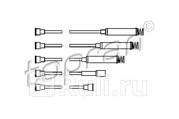 Провода высокого напряж к-кт HANS PRIES 202516001 2720₽