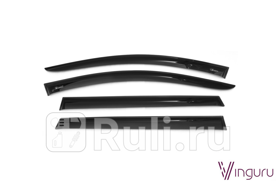 Дефлекторы окон 4 шт для Opel Insignia 2008-2015 Vinguru AFV57708 2700₽