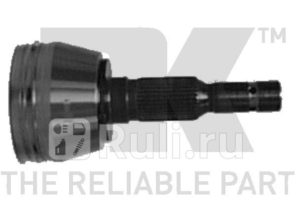 ШРУС Opel Astra 98-00 NK 513626 1770₽