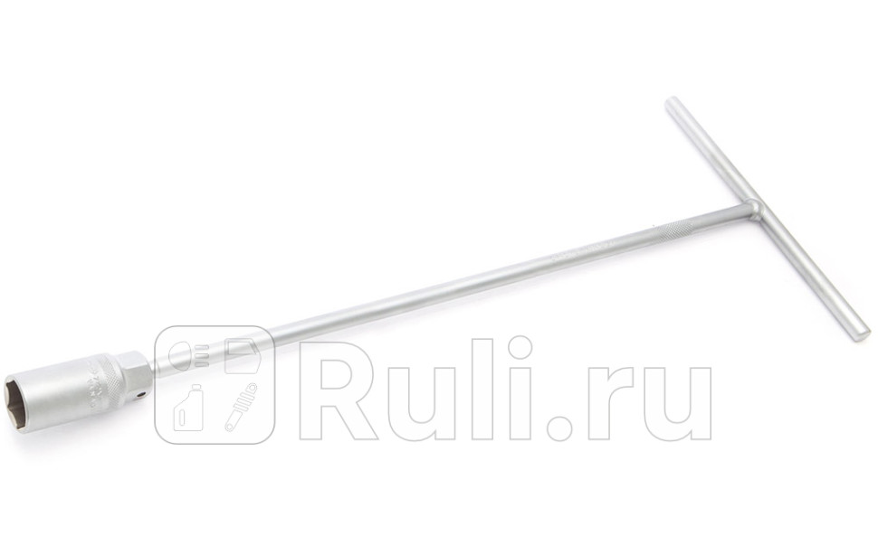 Ключ свечной шарнирный с резиновой вставкой 21 мм 6-гр L-500 мм Дело Техники 547621 1350₽