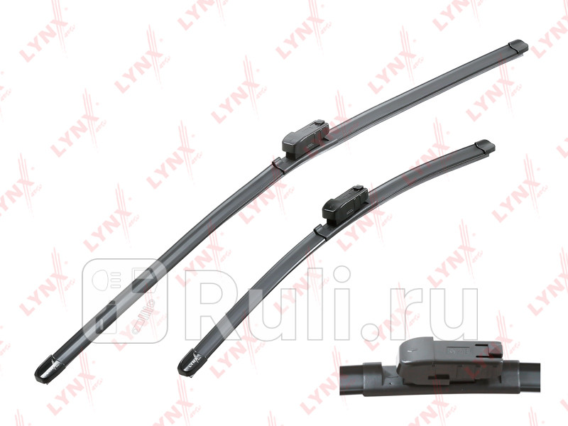 Комплект бескаркасных щеток стеклоочистителя 750мм30500мм20 FORD Transit VIII 20132018 LYNXAUTO XF7550P 3000₽