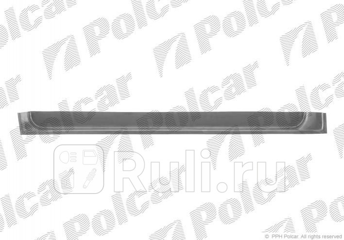 Ремонтная часть боковой двери правая для Mercedes Vito W638 1996-2003 Polcar 501240-4 2750₽