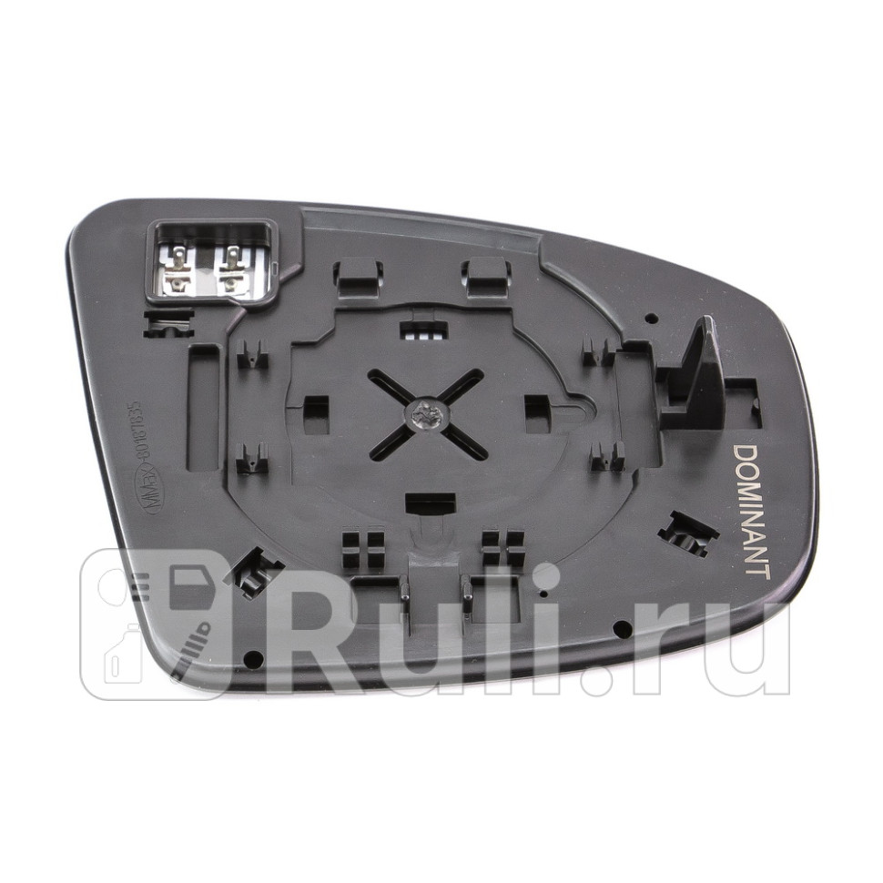 Стекло зеркала электрического левого  DOMINANT NS9603661AH0A