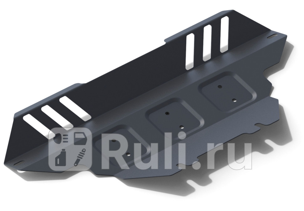 Защита радиатора для Ssangyong Actyon 2012- АвтоБроня 1053061 3770₽