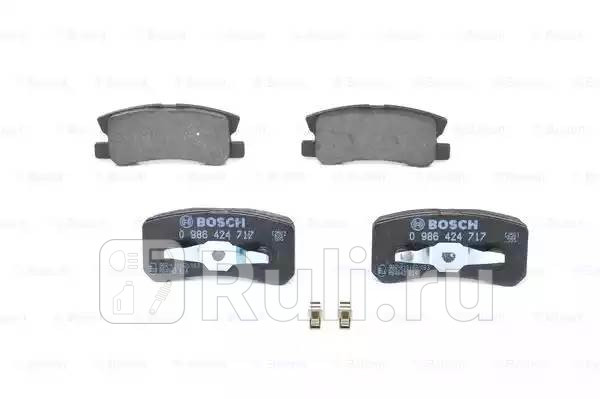 Колодки тормозные дисковые задние для Citroen C-Crosser 2007-2013 BOSCH 0 986 424 717 1980₽