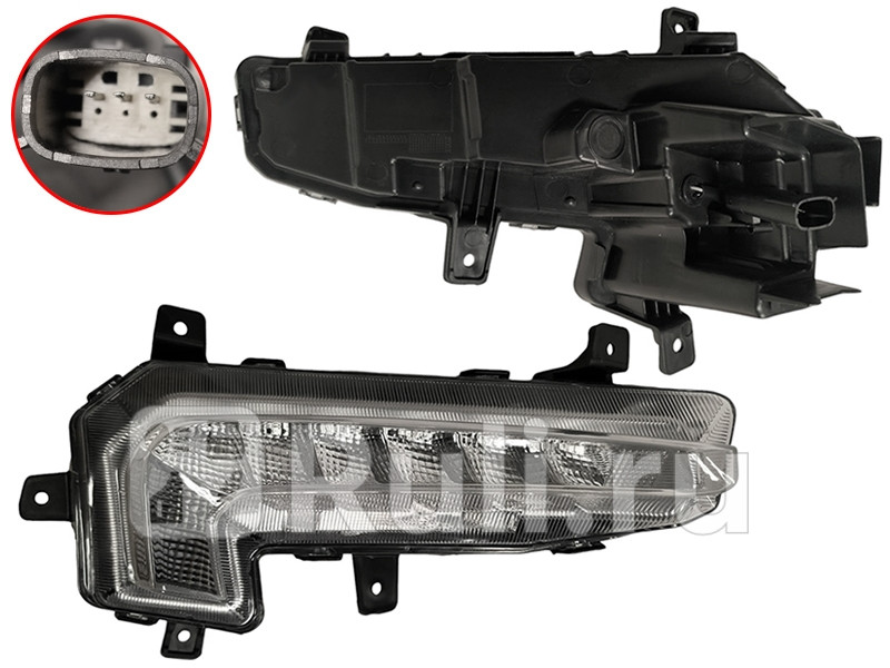 Дневные ходовые огни CHEVROLET MALIBU 16-18 RH SAT ST-335-20M9R 6000₽