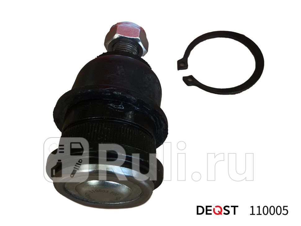 Опора шаровая hyundai accent тагазelantra xdgetz передн левправ DEQST 110005 860₽