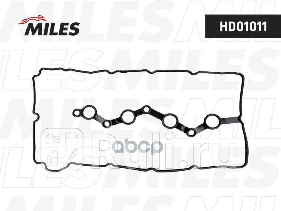 Прокладка клапанной крышки HYUNDAI IX35 10-SONATA NF 08-KIA SORENTO 09- MILES HD01011 880₽