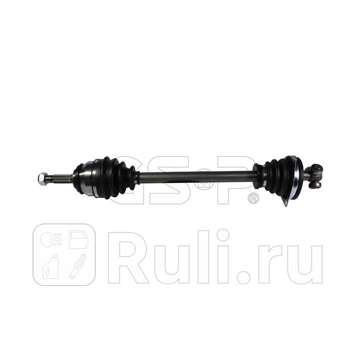 Вал приводной RENAULT LOGAN 1416 04- ABS- левый 245084 GSP 245084 7410₽