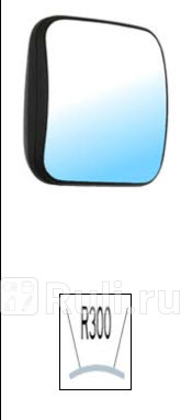 Зеркальный элемент (1 шт.) левый/правый для Mercedes Actros MP1 (1996-2002) DEPO EB04AA0Z00N