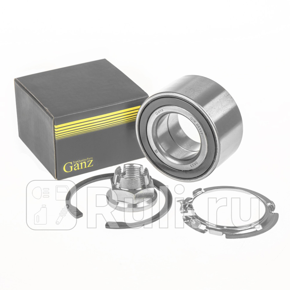 Подшипник ступицы передний GANZ GIK05117 1740₽