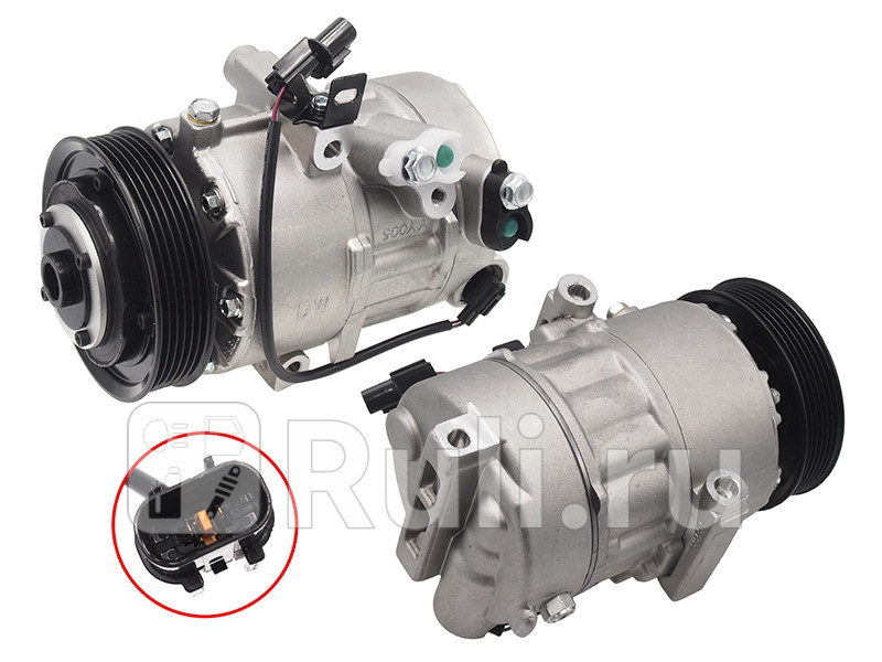 Компрессор кондиционера HYUNDAI I40 11-15 SAT ST-245-0027 23520₽