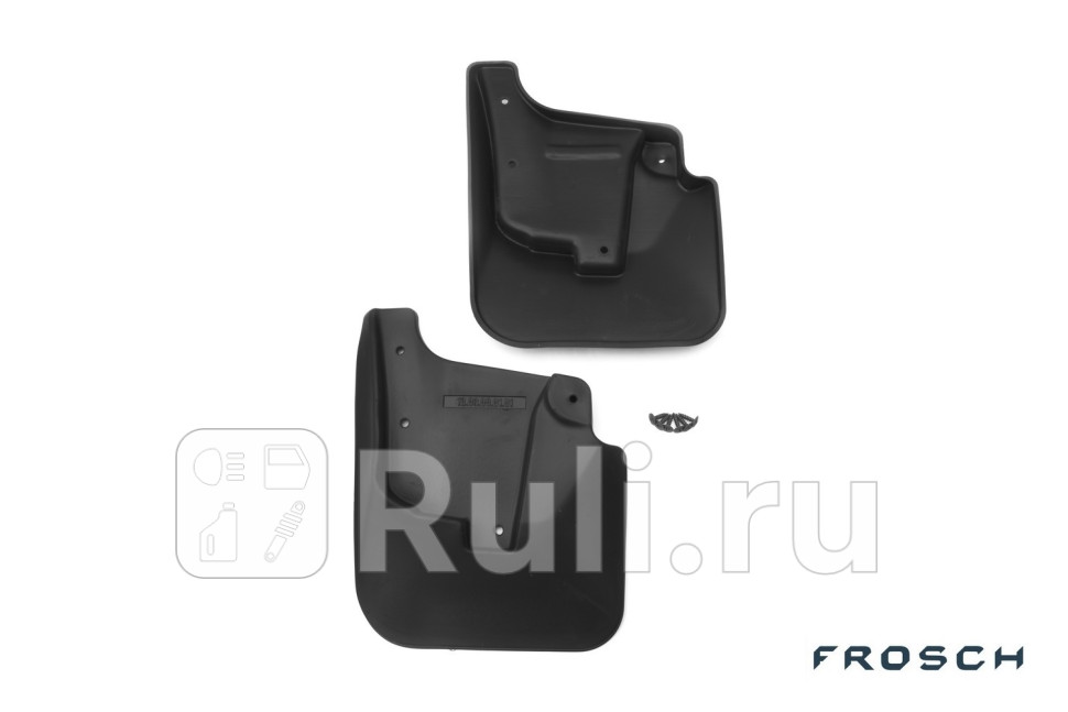 Брызговики передние комплект для Honda Civic 4D 2006- FROSCH NLF1809F10 1520₽