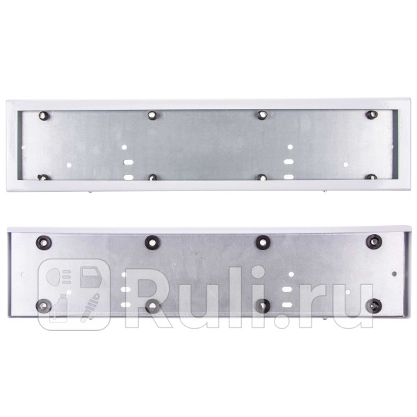 Рамка номерного знака нержавеющая сталь Skyway антивандал белая SKYWAY S04101001 1050₽