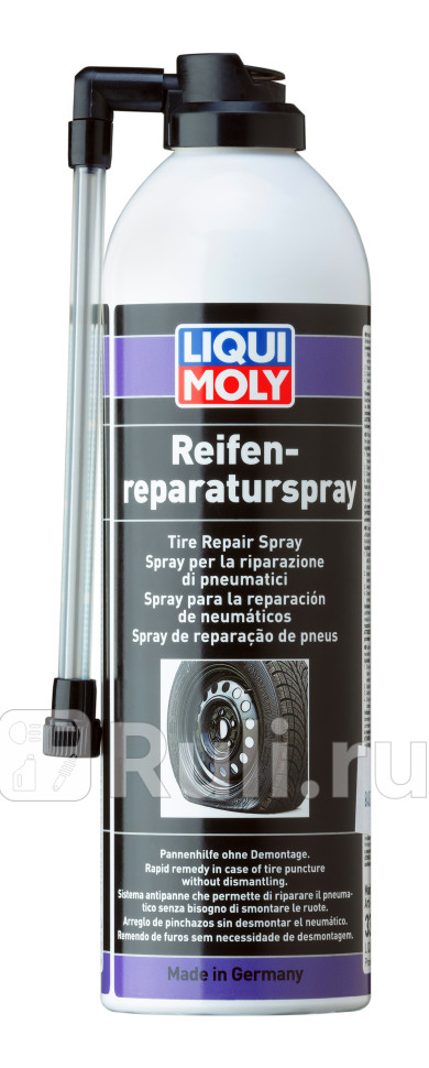 Герметик для ремонта шин LiquiMoly Reifen Reparatur 500 мл LIQUI MOLY 3343 2130₽