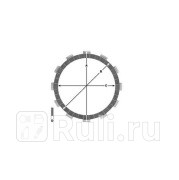 Комплект фрикционных дисков сцепления honda cbr rr 1000 09-15 TRW MCC161-9 21330₽