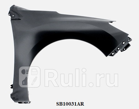 Крыло переднее правое для Subaru Impreza GJGP 2011-2014 TYG SB10031AR 2720₽
