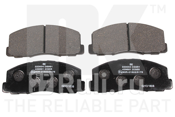 Колодки тормозные дисковые Mit 81-99 NK 223004 380₽