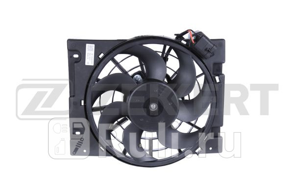 Вентилятор радиатора с кожухом Opel Astra G 98- Zafira A 99- Zekkert mk-7071 5380₽