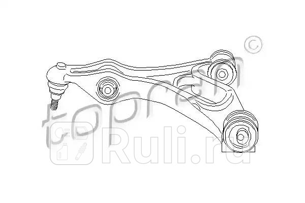 Рычаг подвески HANS PRIES 111992001 0₽