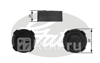 Крышка расширительного бачка GATES RC238 700₽