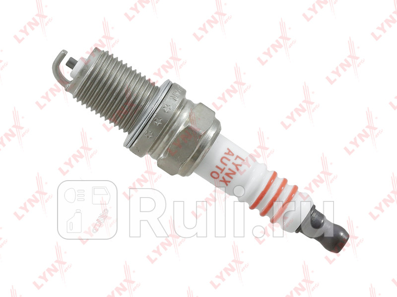 Свеча зажигания 7BCJSR11 Nickel SAAB 9000 20-23 93 9-5 20-23 01 FORD Escort IV 14 86 Orion II 14 86 LYNXAUTO SP262 180₽