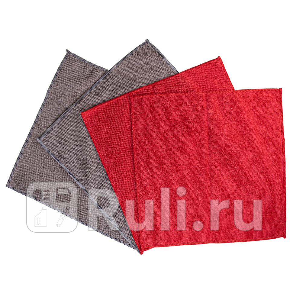 Салфетка Skyway микрофибра прямоугольники 30 х 30 см 4 шт SKYWAY S00902004 380₽