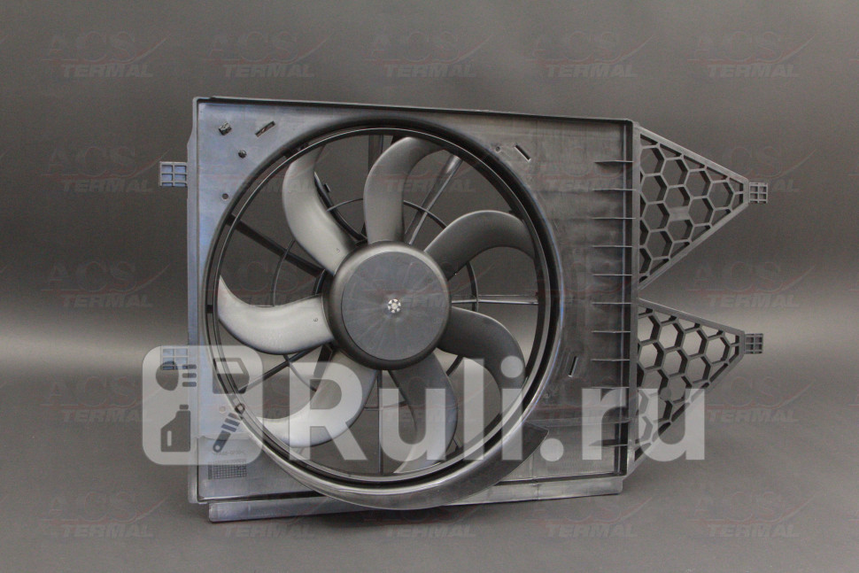 Вентилятор радиатора охлаждения для Skoda Rapid 2012-2020 ACS TERMAL 4040012 5450₽