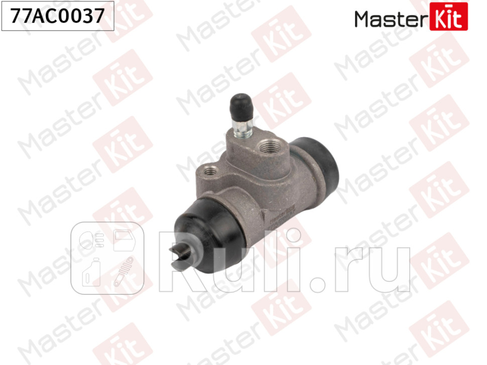 Цилиндр тормозной рабочий левправ Kia RIO II JB 2005 - MASTERKIT 77AC0037 1330₽