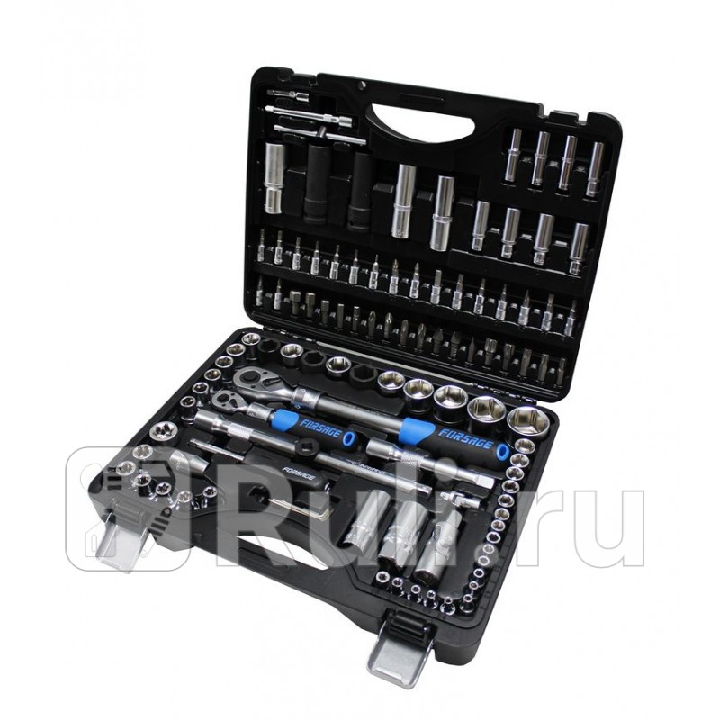 Набор инструментов с телескопическими трещотками 108пр14 12 6гр4-32мм Forsage F-41082-5L 9420₽