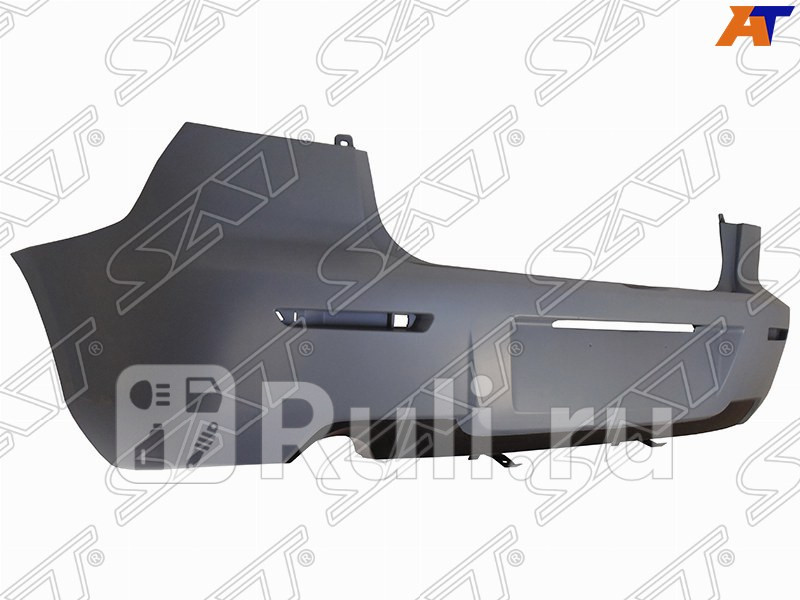 Бампер задний для Mazda 3 bk седан 2006-2009 SAT ST-MZV7-087-A0 17940₽
