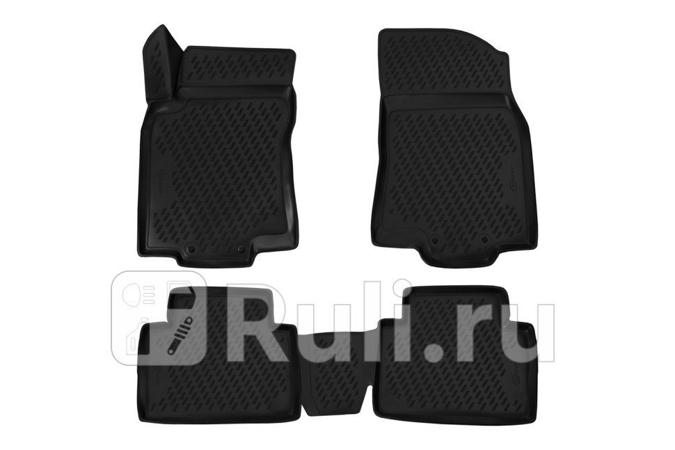 3d коврики в салон 4 шт. для Nissan X-Trail T32 (2013-2016) FORMAT FORMAT.CARNIS00059