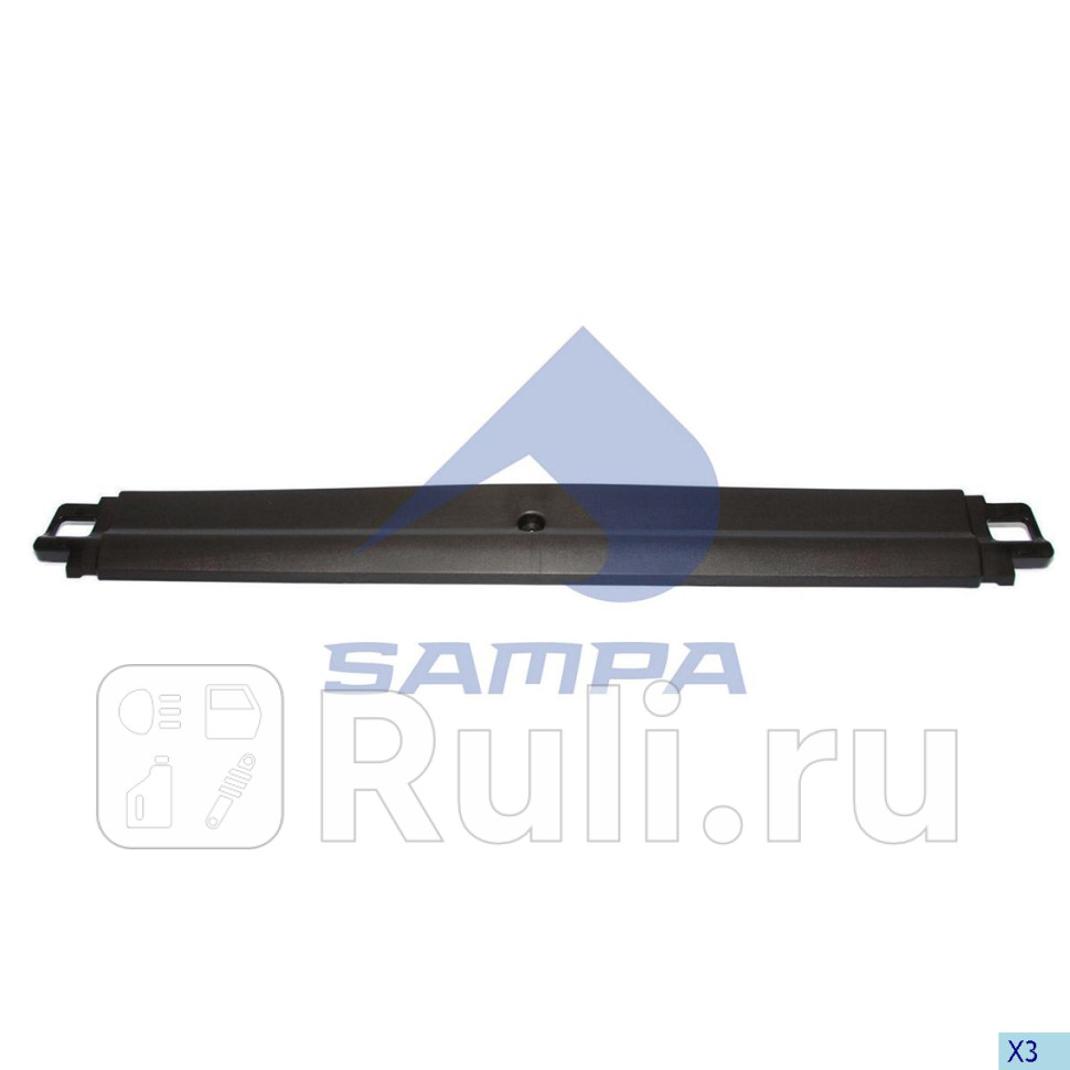 Спойлер переднего бампера Sampa 18800101 0₽