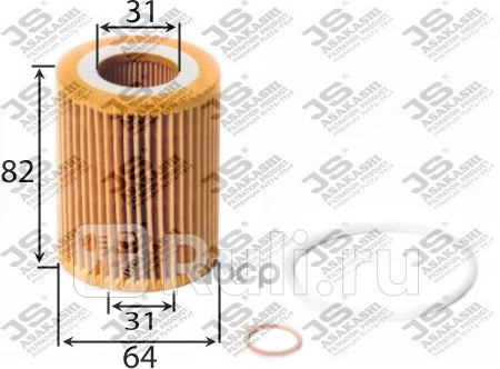 Фильтр масляный JS Asakashi OE32003 290₽