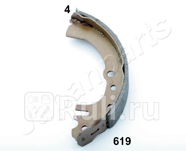 Колодки барабанные к-кт JAPANPARTS GF-619AF 0₽